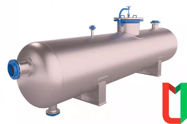 Нефтегазовый сепаратор СНГ-В с функцией сброса воды 50 м3 16ГС для сепарации и обессоливания нефти