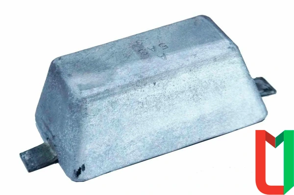 Протектор алюминиевый П-ПОА-10 АП1 ГОСТ 26251-84 (СТ СЭВ 4046-83) для стационарных металлических сооружений